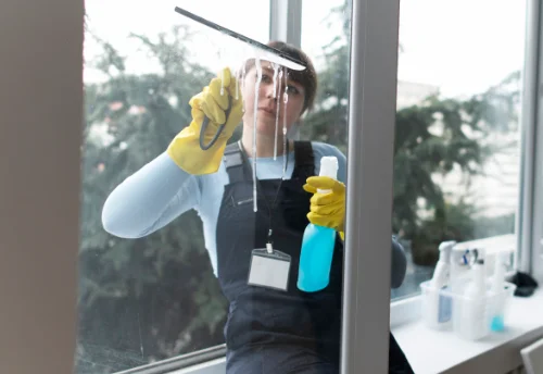 Nettoyage de vitres intérieures et extérieures aux Cammazes